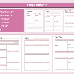 Student Nurse Planner Printable, Nursing Student Planner, Nursing ...