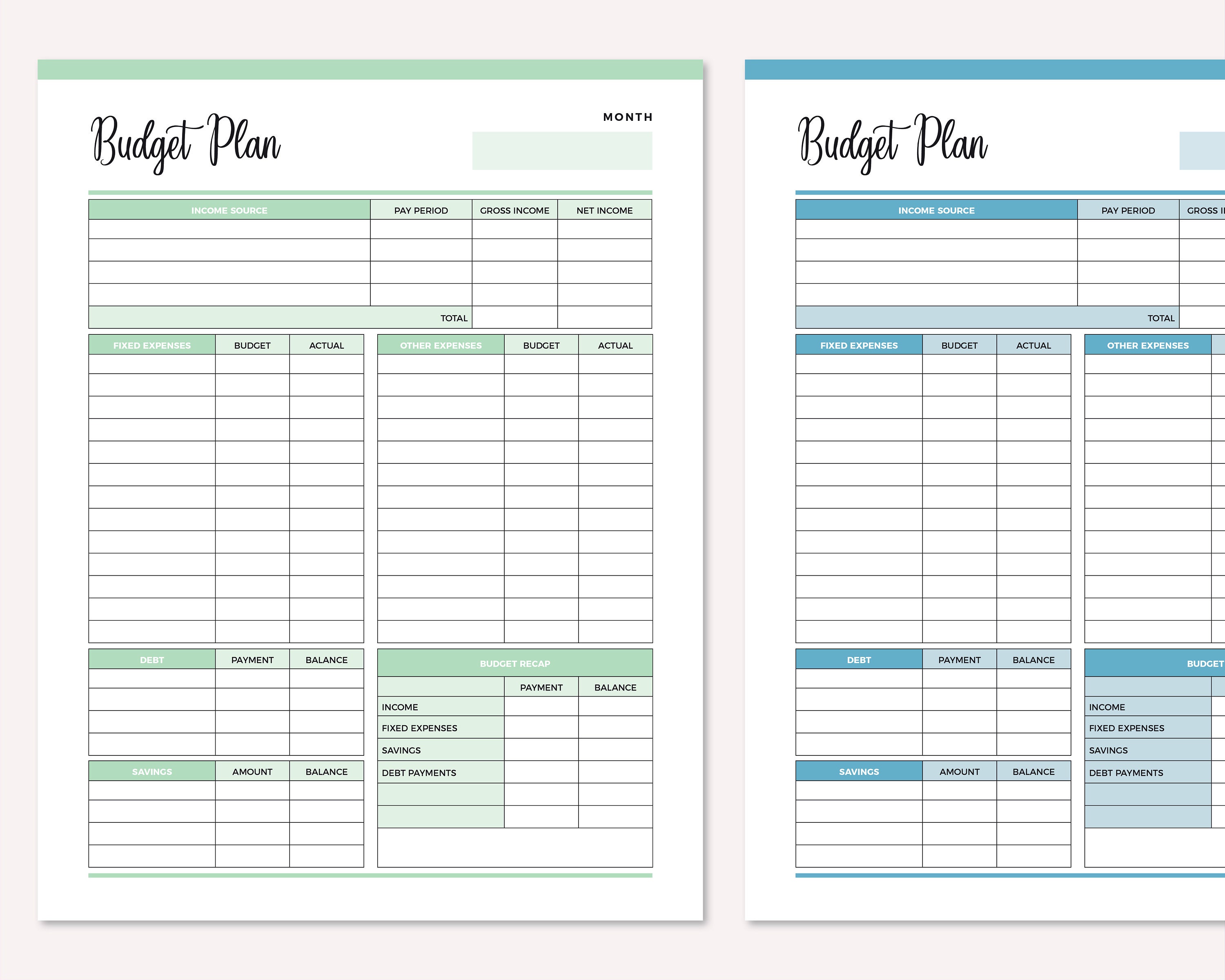 Household Budget Tracker