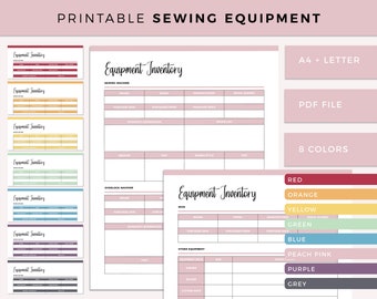 Editable Pink Inventory Tracker for Business Google - Etsy
