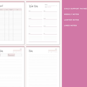 Child Custody Bider, Custody Planner Printable, Coparenting Calendar ...