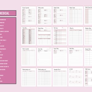 adhd medical planners