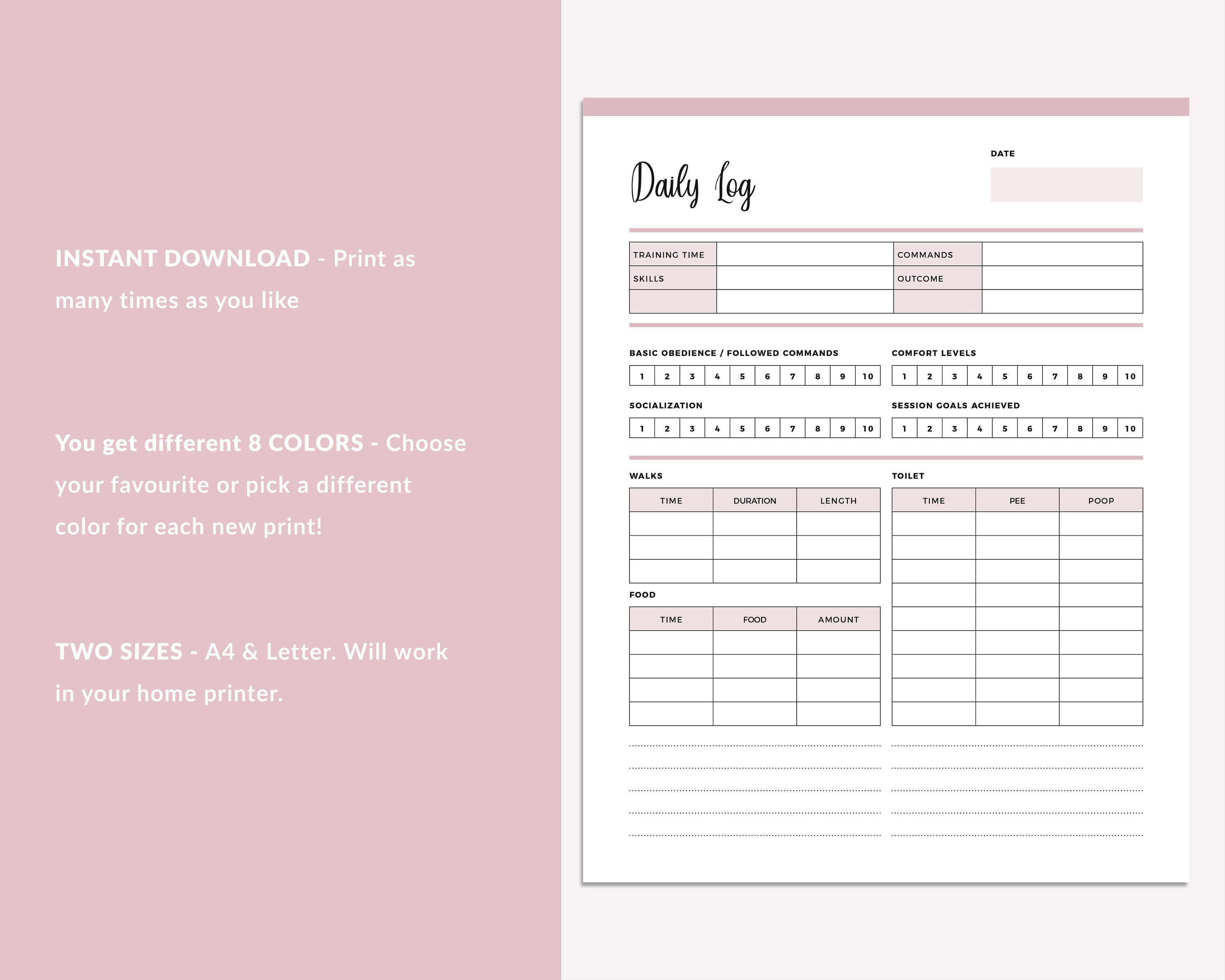 Printable Daily Pet Care Log Dog Care Log Dog Report Card Etsy printable-daily-pet-care-log-dog-care-log-dog-report-card-etsy