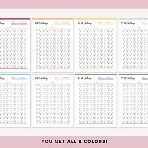 Printable 5 Dollar Bill Challenge, Cash Savings Challenge, Savings ...