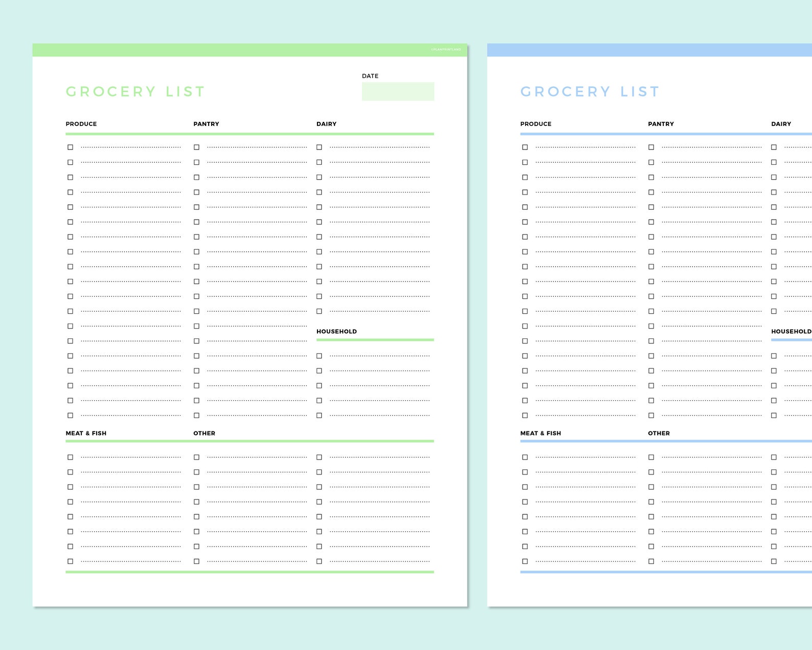 Editable Grocery List Printable Fillable Shopping List - Etsy Canada