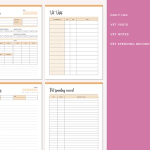 Printable Dog Training Planner, Puppy Training Planner, Service Dog Dog ...