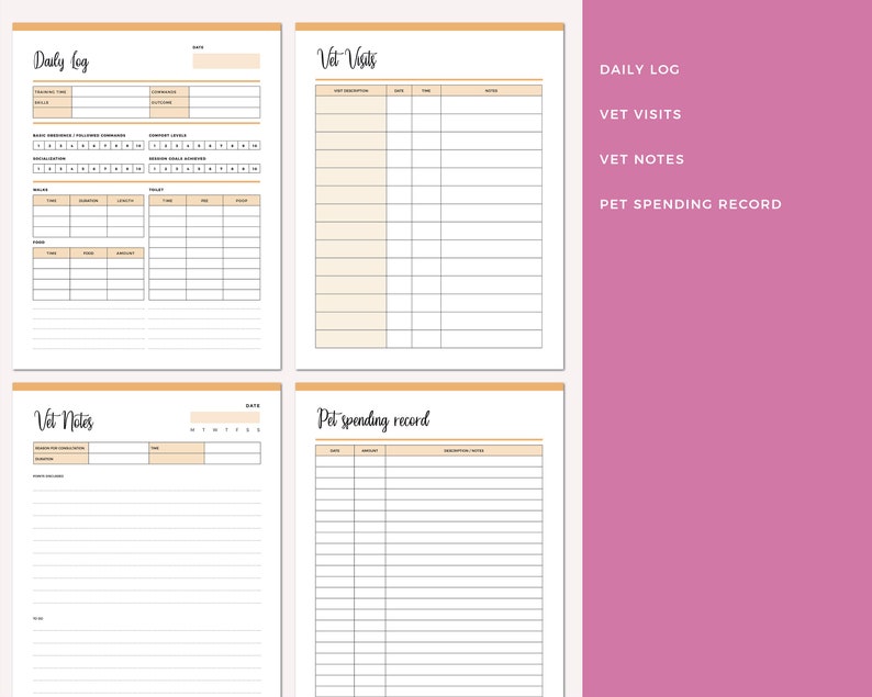 Dog Planner