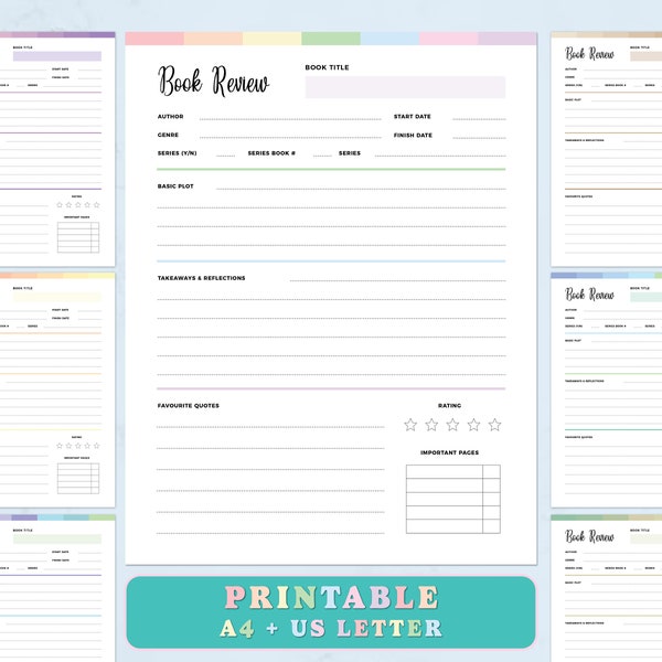 Review Template - Etsy