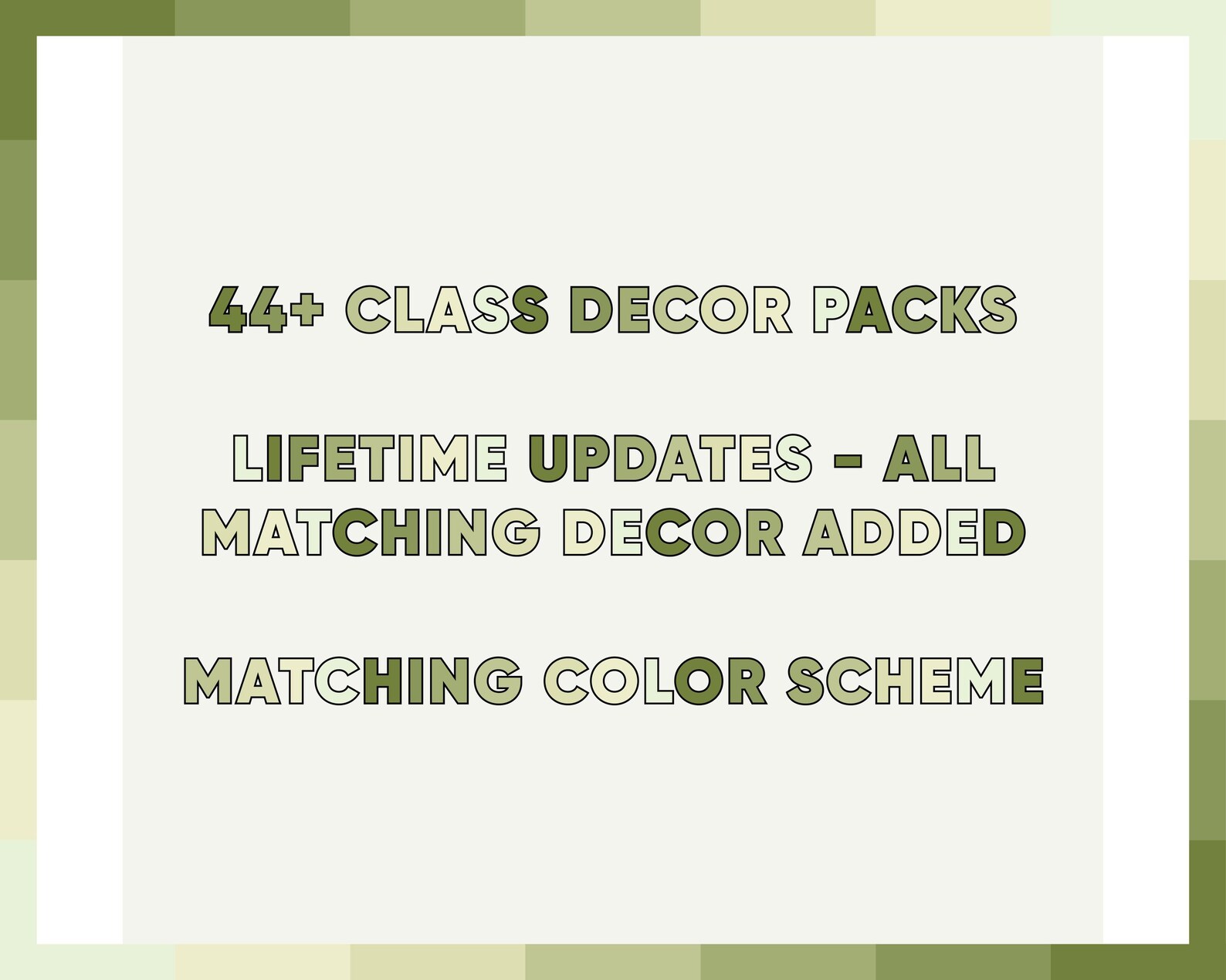 Green Classroom Decor Bundle | Calm Earthy Classroom Theme | Bulletin ...