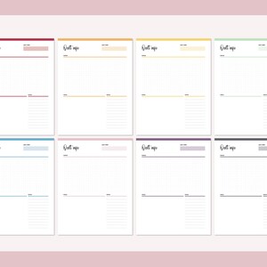Printable Quilt Information Tracker, Quilt Journal, Quilt Fabric ...