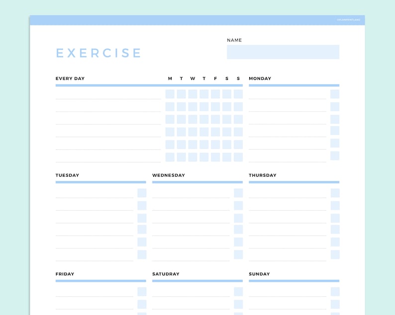 editable-exercise-tracker-printable-fillable-daily-exercise-etsy-canada
