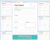 Daily Devotional Printable | Bible Scripture Study Template