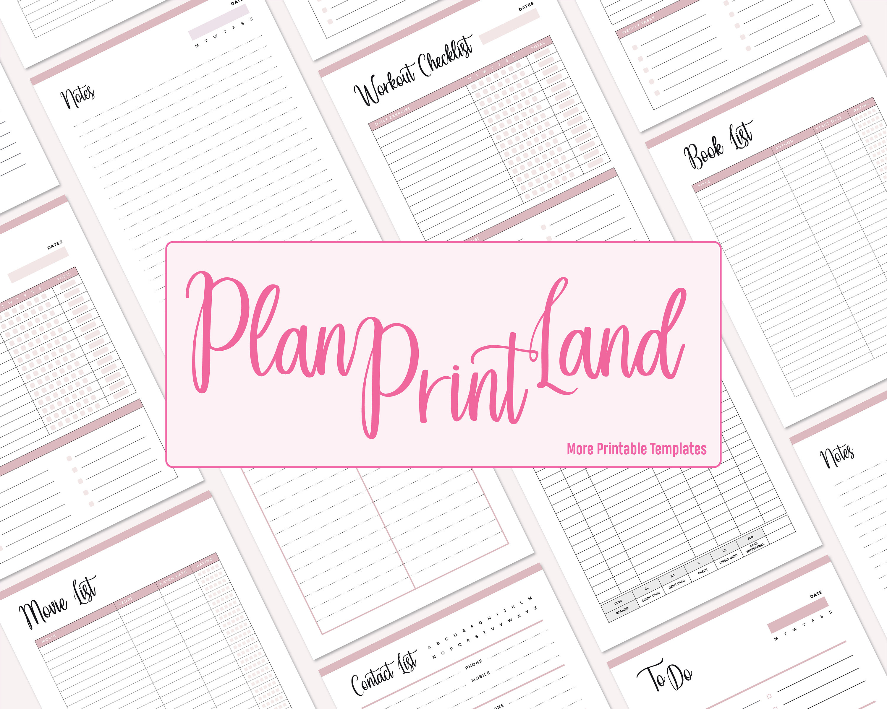 Printable Study Checklist Print at Home Daily Study Chart - Etsy