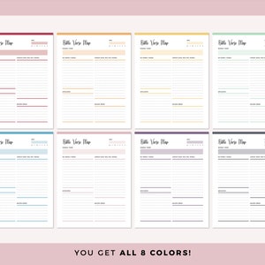 K&ouml;nnte beinhalten: Acht druckbare Bibelvers-Kartenvorlagen in verschiedenen Farben: Rosa, Gelb, Gr&uuml;n, Blau, Hellblau, Lila, Grau und Dunkelgrau. Jede Vorlage bietet Platz f&uuml;r das Datum, die Bibelstelle und Notizen.