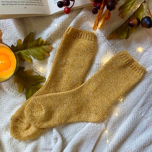 Gestrickte Wollsocken Warme Wintersocken Ideal zum Wandern Extra Dicke Socken Gemütliche Socken Lammwolle Halloween Socken Bild 9