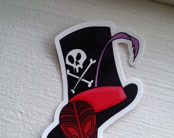 Shadow Man Sticker (Waterproof)