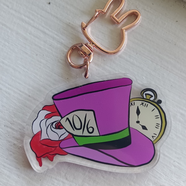 Mad Hatter Keychain (B Grade)