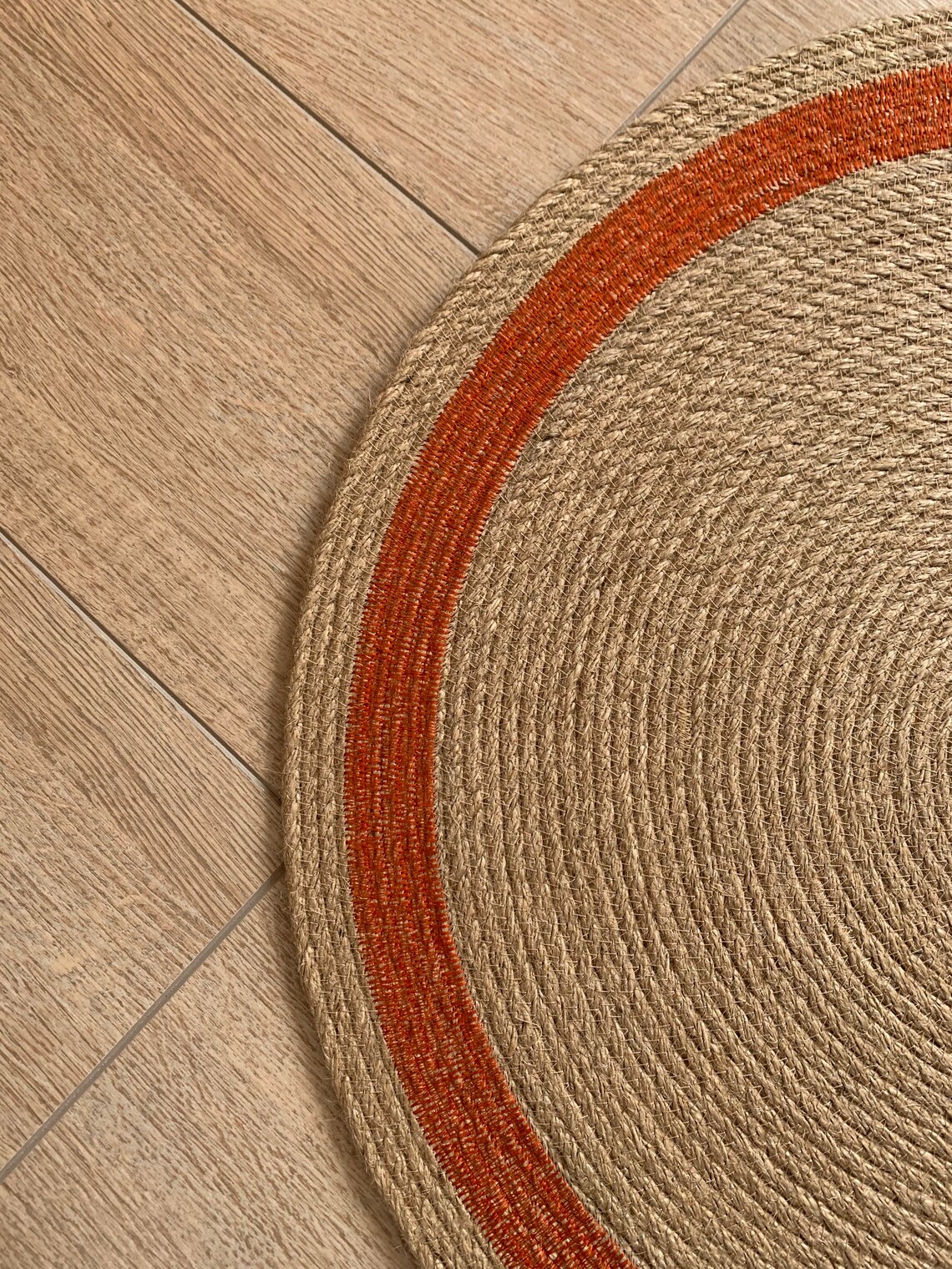 Turkish rug Jute rug Baby play mat Round rug Jute Etsy