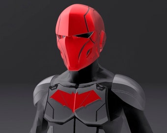 Red Hood and Red X Armor Files- Helmets Included