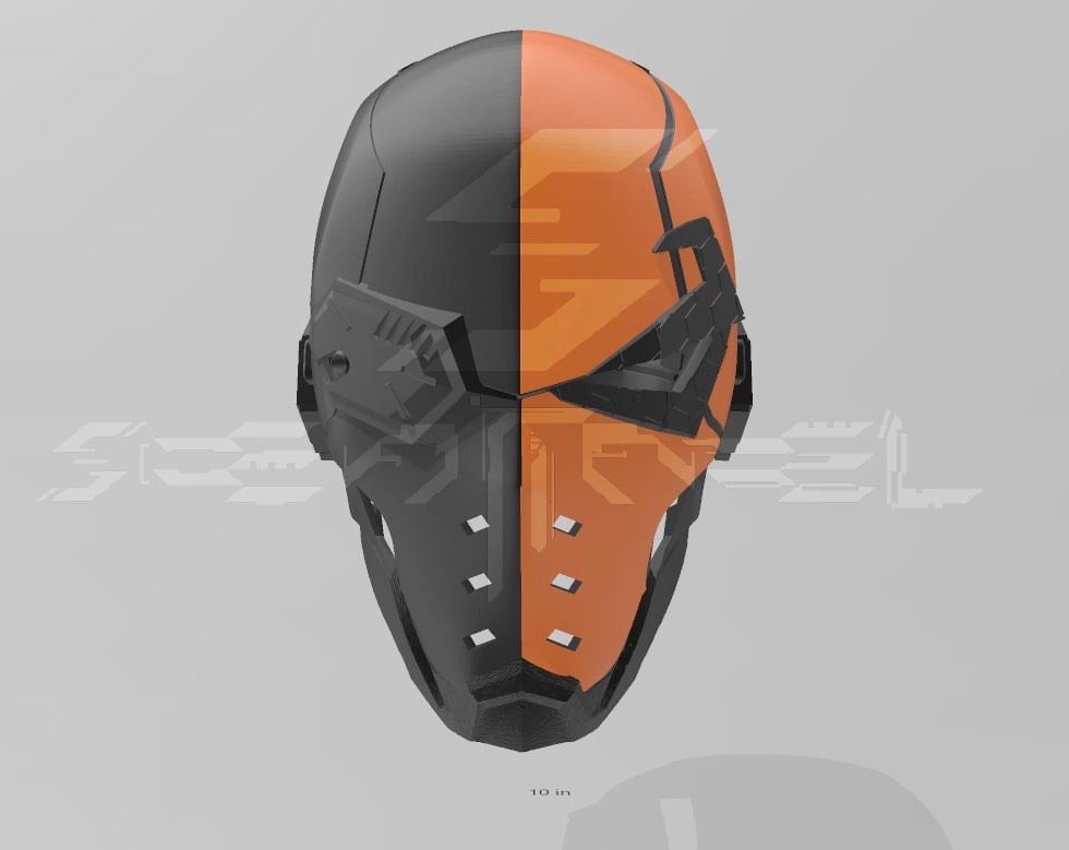 3D Filedeathstroke Blackops Helmet Etsy