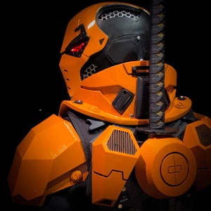 3D File-Deathstroke Black-Ops Armor and Helmet