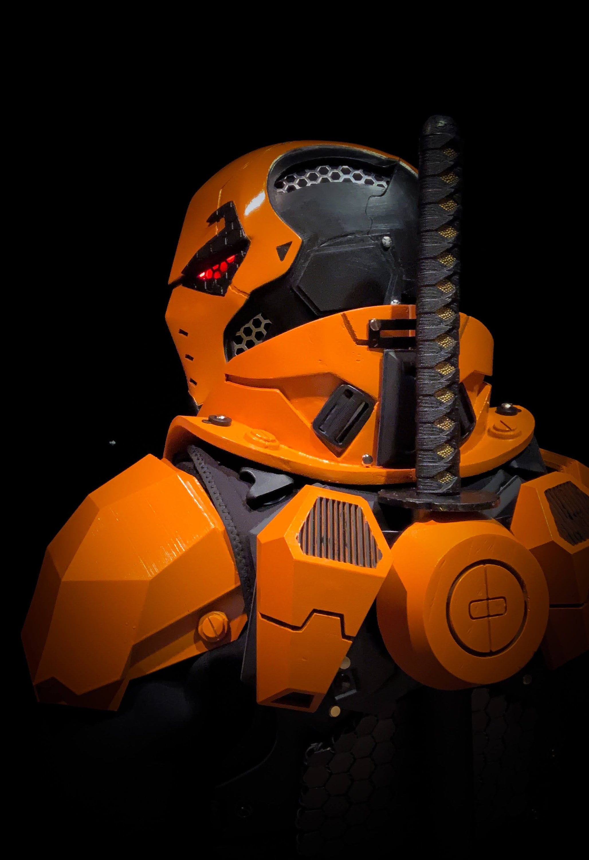 Deathstroke Titans Season 2 Helmet, 3D Model Project #6151