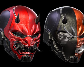 3d Files Oni Deathstroke and Oni Red Hood