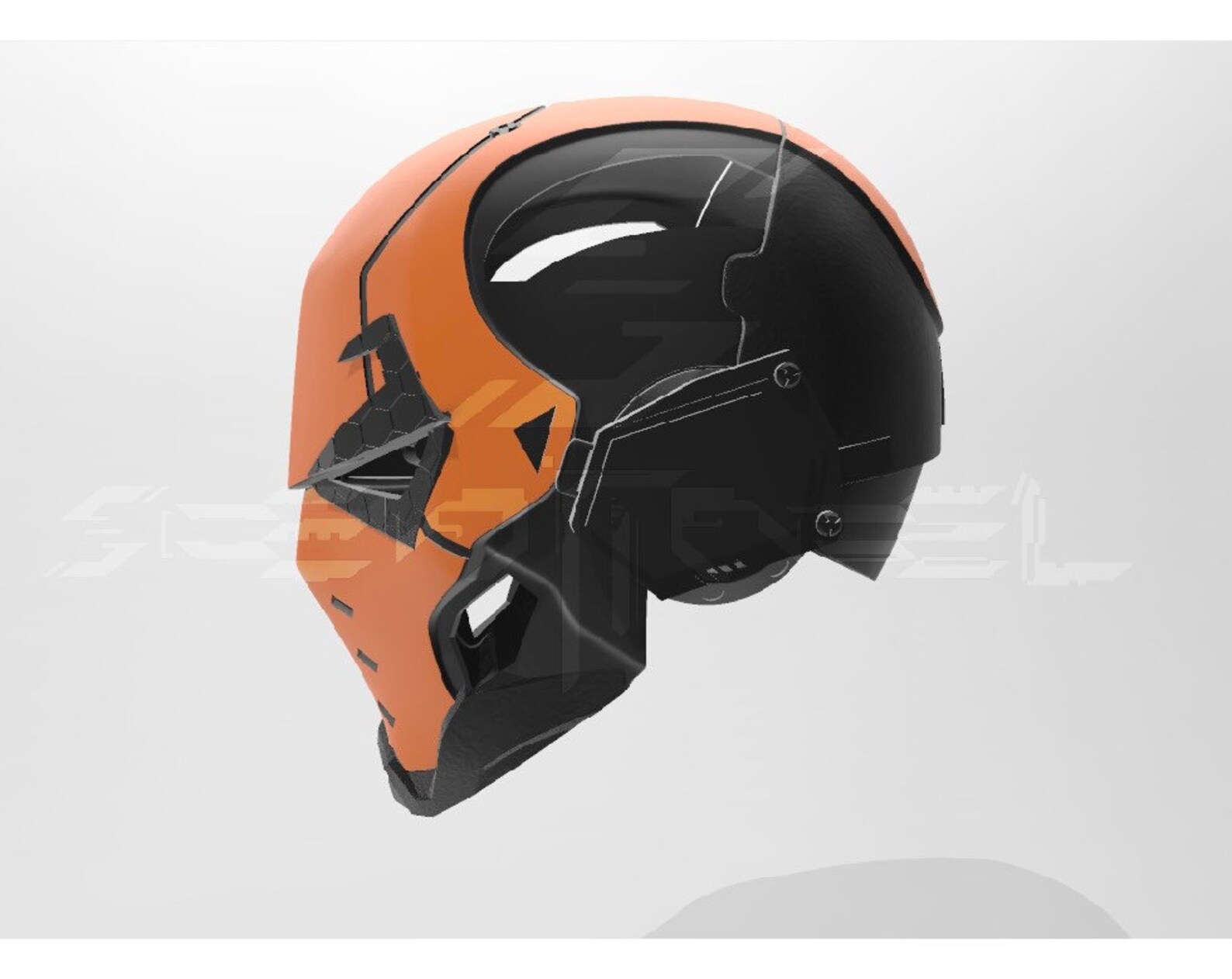 3D Filedeathstroke Blackops Helmet Etsy