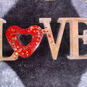 LOVE Sign with Heart Symbol (Custom Made-to-order)