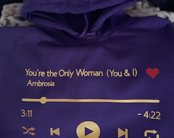 Favorite Song Hoodie (Custom Made-to-Order)