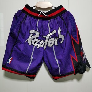 vintage raptors shorts