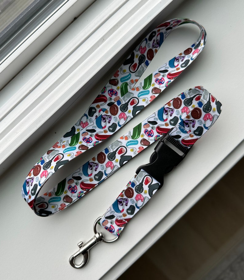 Hearing Technology Lanyard, Audiology, Audiologist, Grad school gift image 1