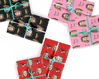 Custom Photo Wrapping Paper: Personalized Birthday Gift Wrap