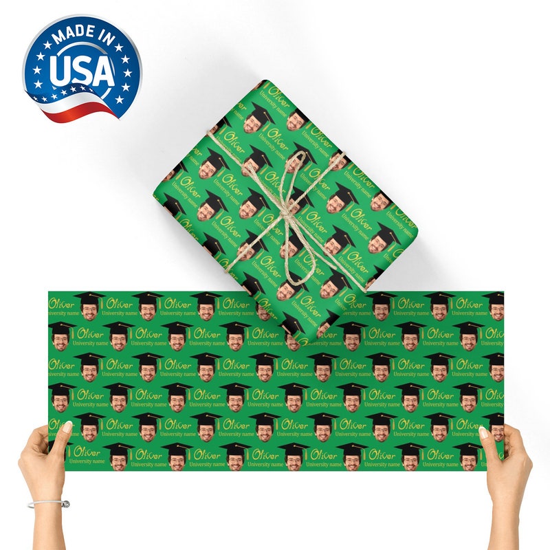 Graduation Wrapping Paper - Etsy