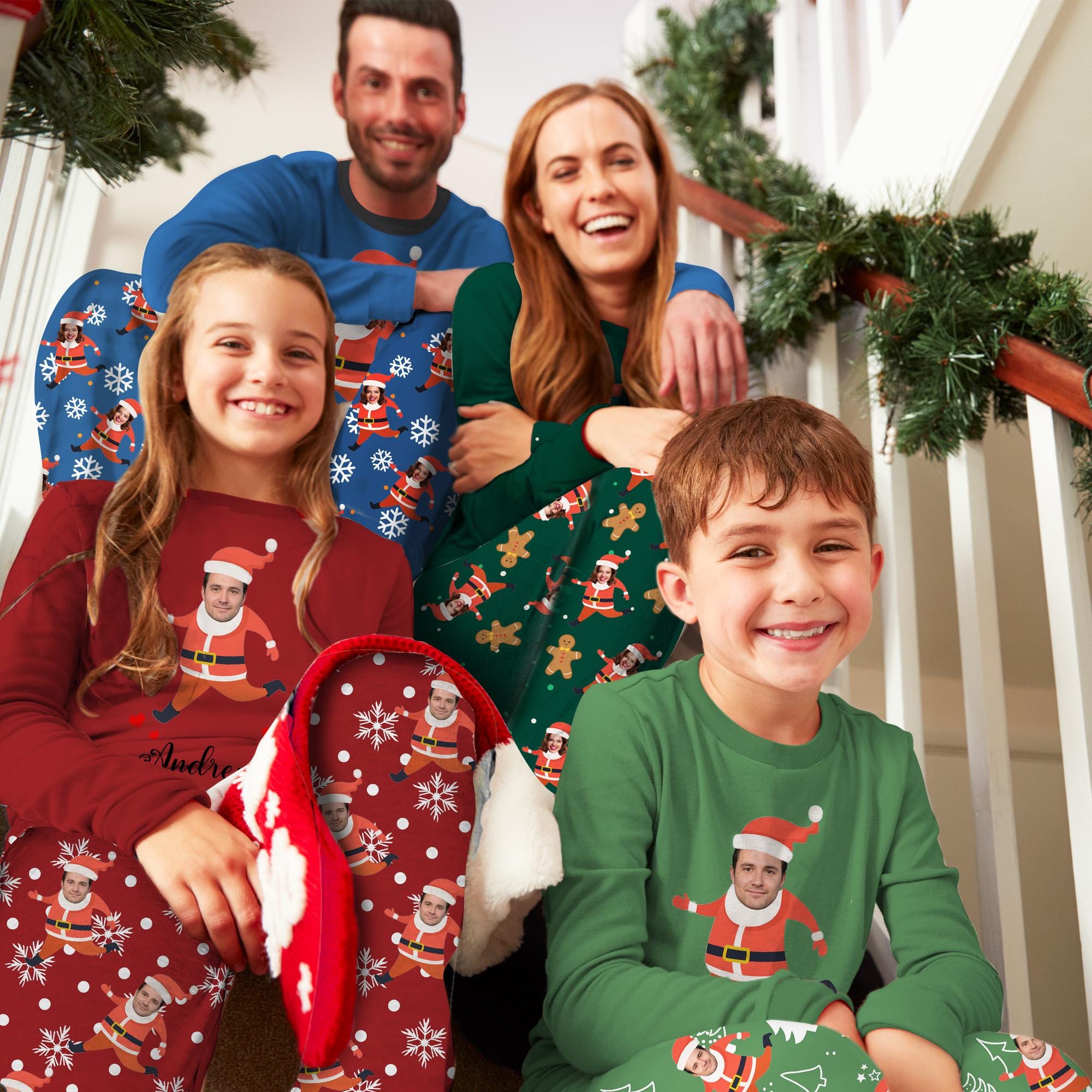 Funny Christmas Pajamas Etsy