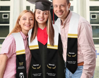 Personalized Graduation Stole 2025: Custom College Sash