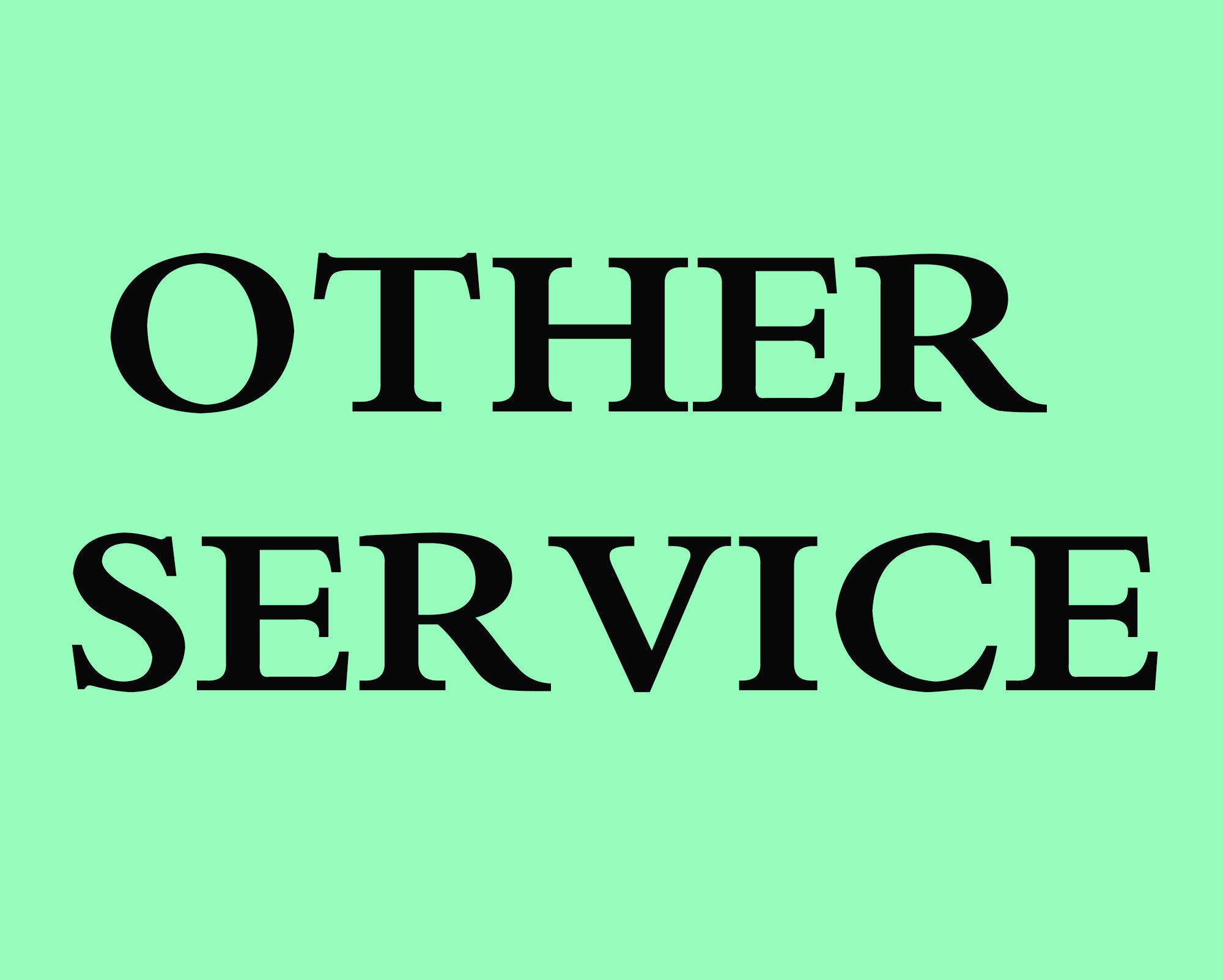 Additional Service: Add Face, Upgrade Shipping, or Other