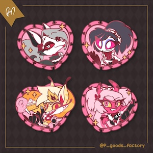 Helluvaboss pins - Etsy 日本