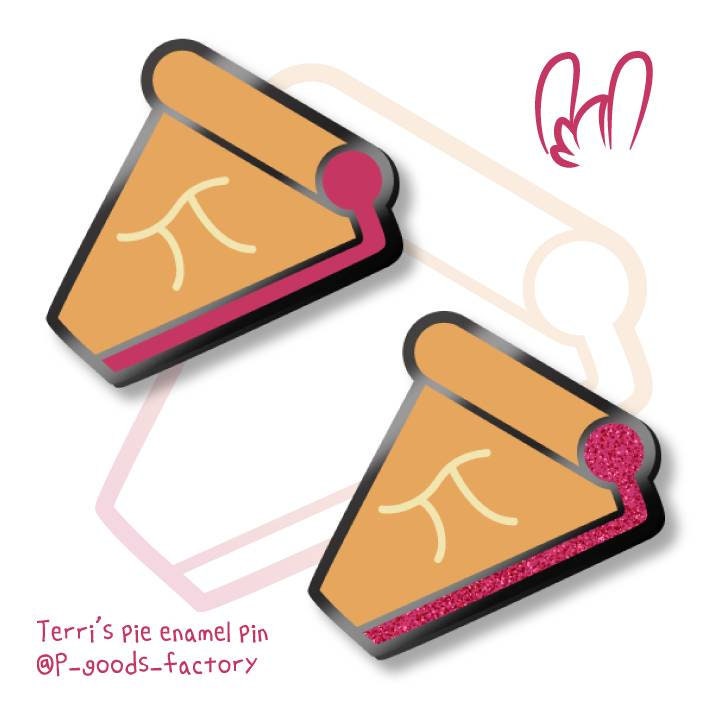 Amphibia: Terri's Pie Enamel Pin - Etsy