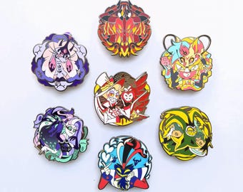 BUNDLE - Helluva Boss & Hazbin Hotel : Deadly Sins enamel pins