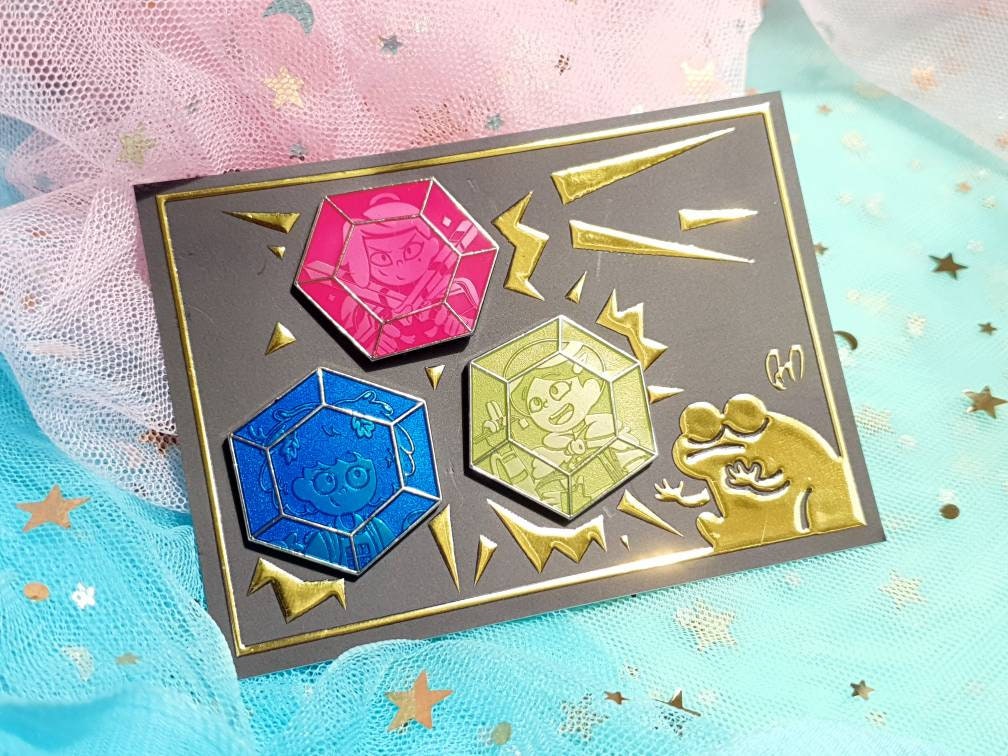 PreOrder Amphibia Music box gem Enamel Pins Set Etsy