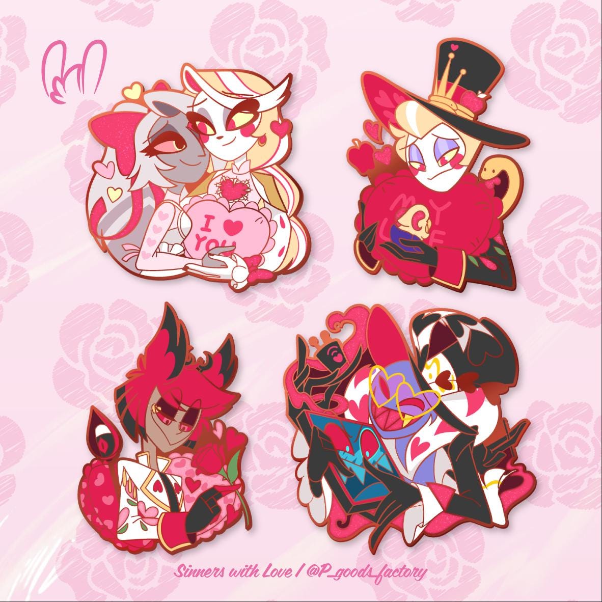 Hazbin hotel vaggie charlie - Etsy 日本