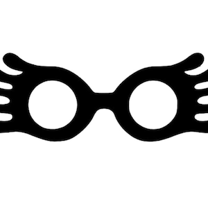 Luna Lovegood Glasses SVG PNG Etsy Luna Lovegood Glasses SVG PNG Etsy