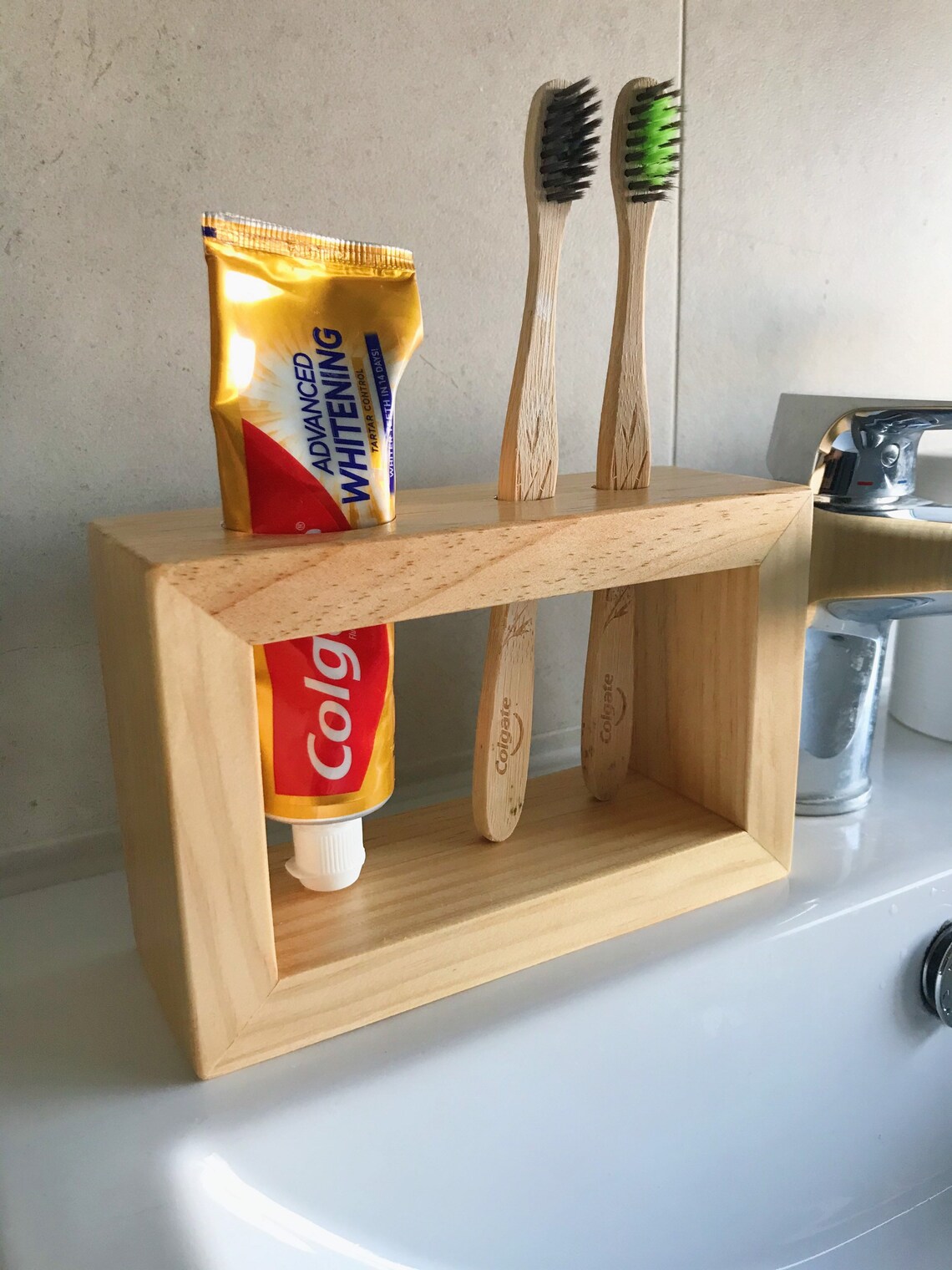 Bathroom Essentials Holder Handmade Woodwork Storage - Etsy Australia