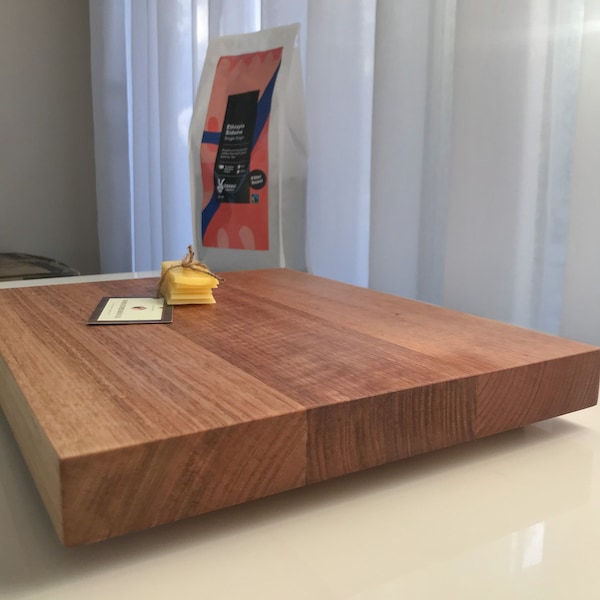 Handmade Victorian Ash Chopping Board: Hardwood Butcher Block