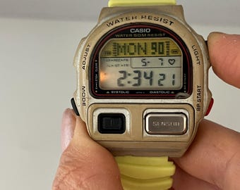 Tensiómetro Casio BP-100 de los años 90, fabricado en Japón, en  funcionamiento, regalo para mi esposo o mi padre