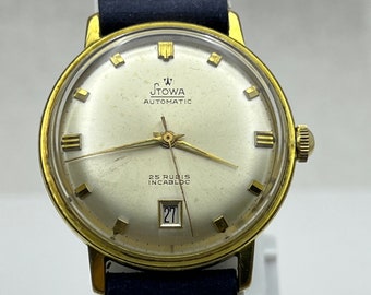 Stowa - Discusafe Automatic wristwatch German Made men's wristwatch 1970s