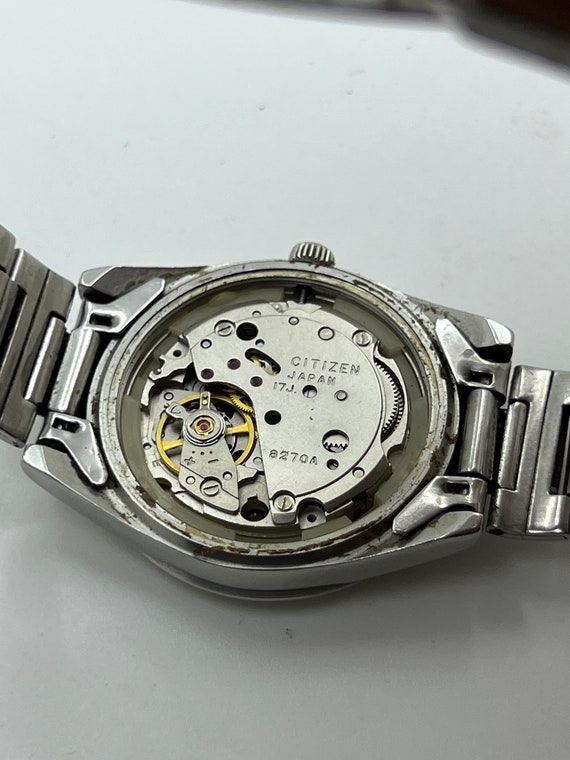 Vintage CITIZEN New Master 22 St.steel Japan Hand Winding
