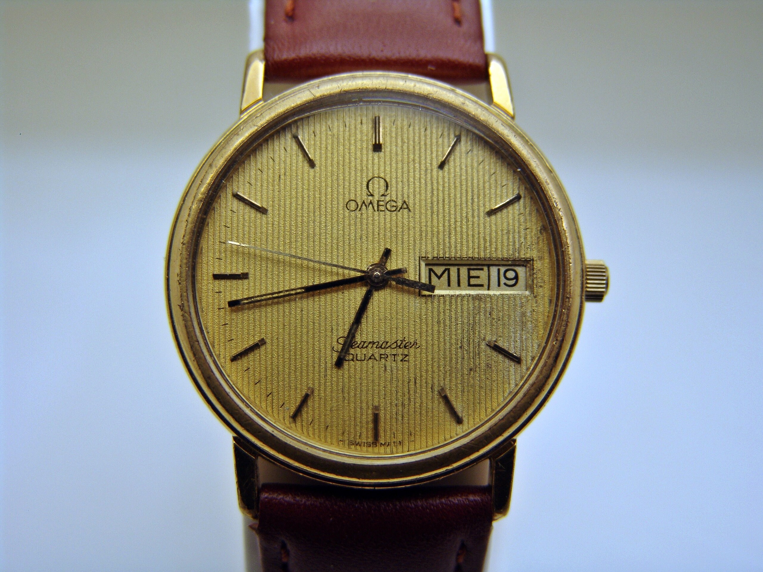 Vintage Omega Seamaster Day\u0026date Men's 