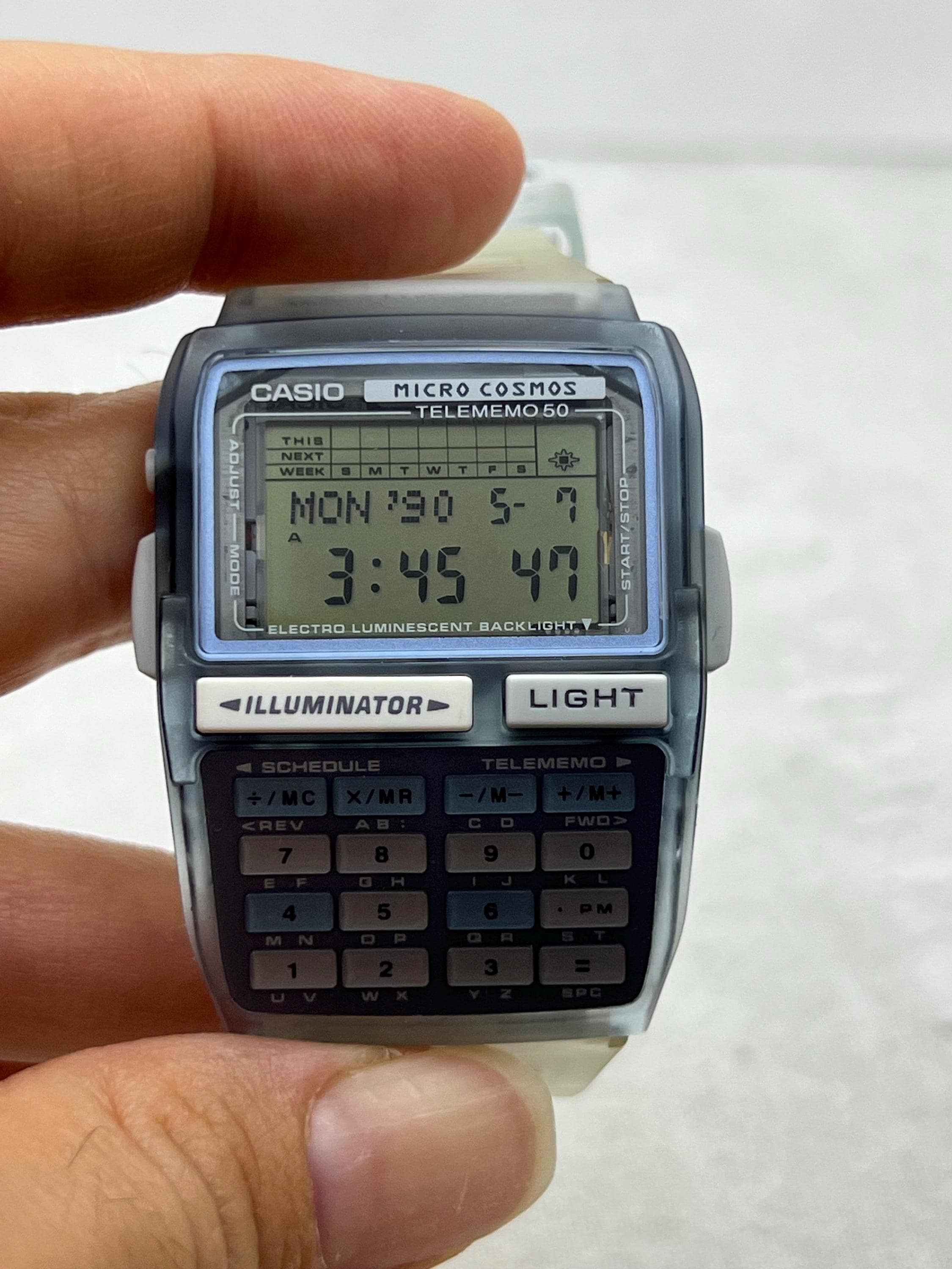 1990s Casio Micro Cosmos DBC-63 (module 1276) / Calculator