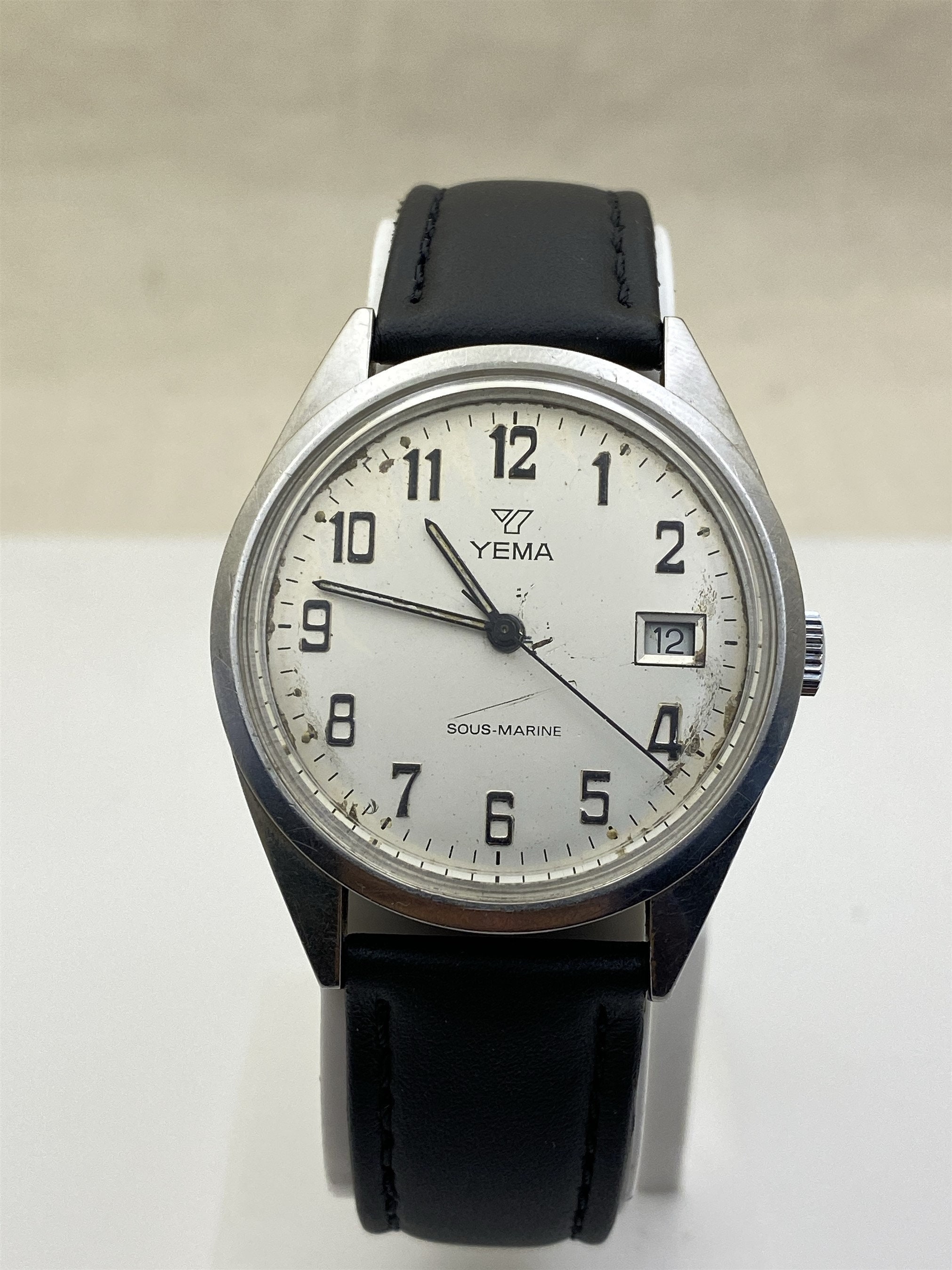 YEMA Sous-Marine vintage Divers 40m All Steel Made in France